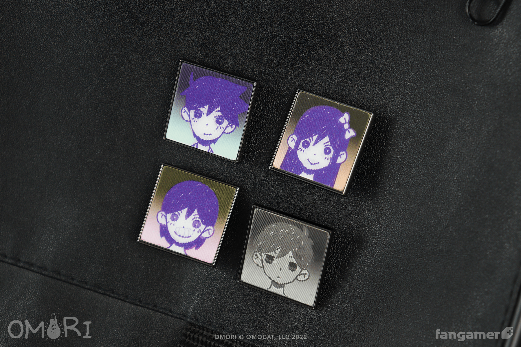 OMORI Lenticular Emotions Pin Combo
