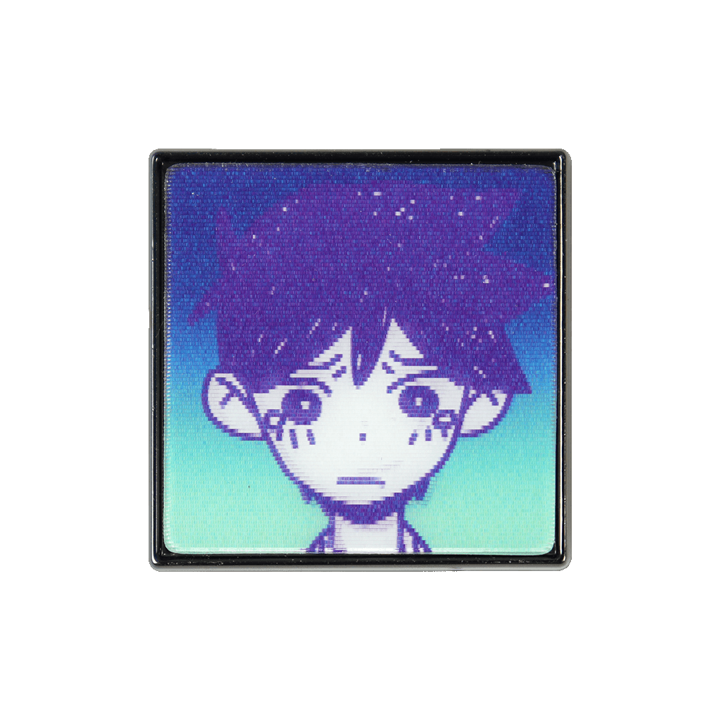 Sad HERO Lenticular Pin