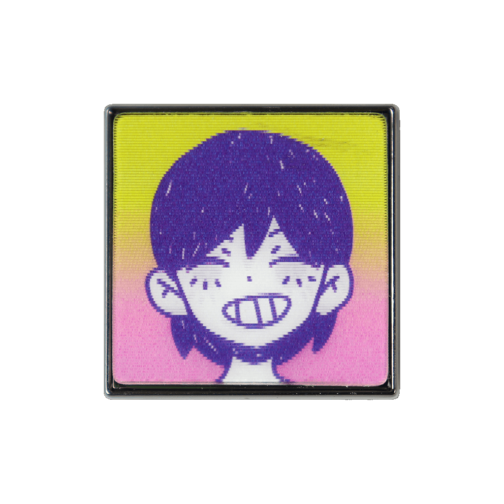 Happy KEL Lenticular Pin