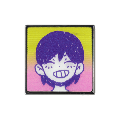 Happy KEL Lenticular Pin