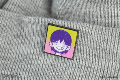 Happy KEL Lenticular Pin