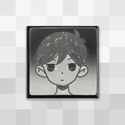 Invulnerable OMORI Lenticular Pin