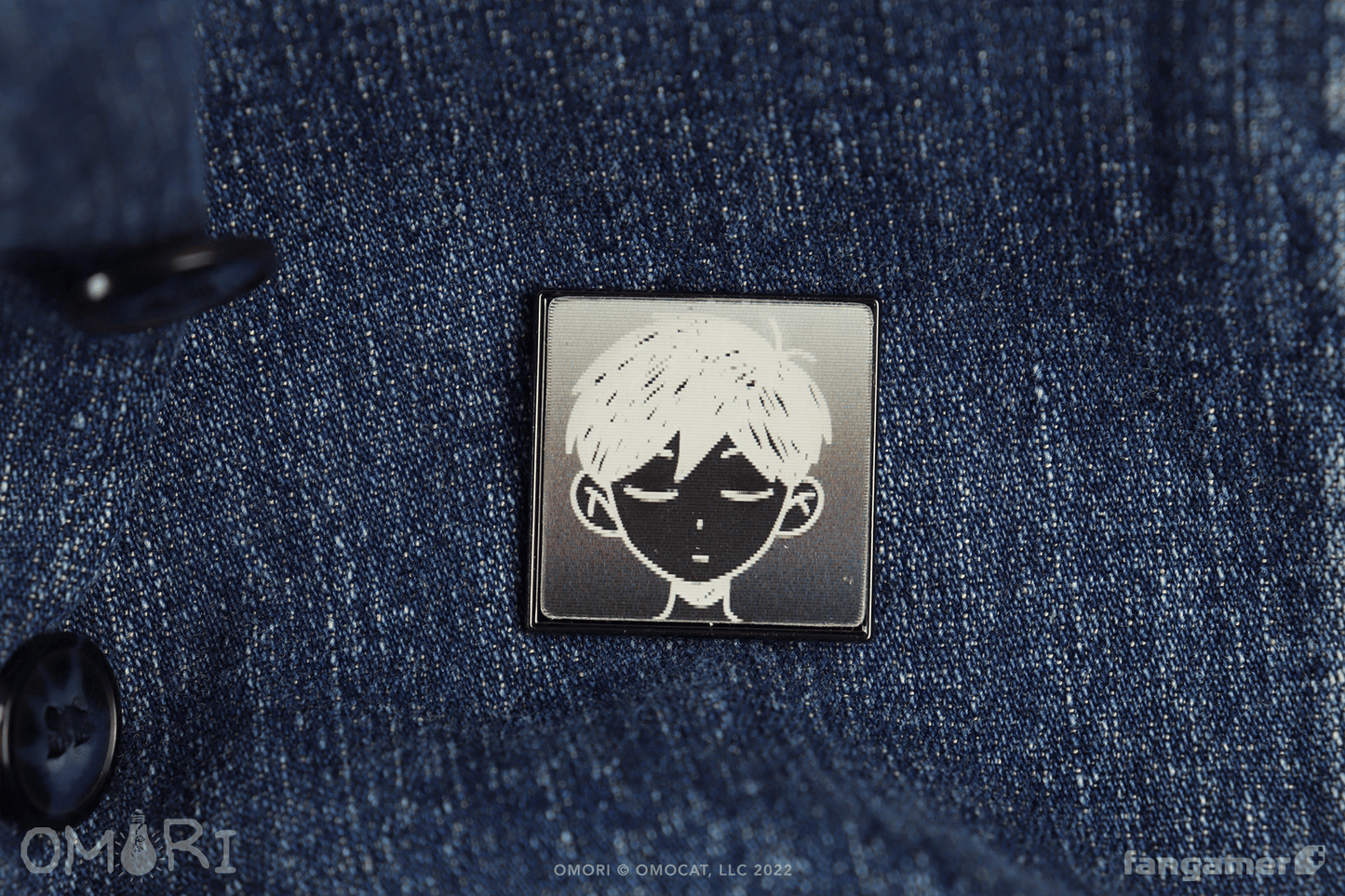 Invulnerable OMORI Lenticular Pin