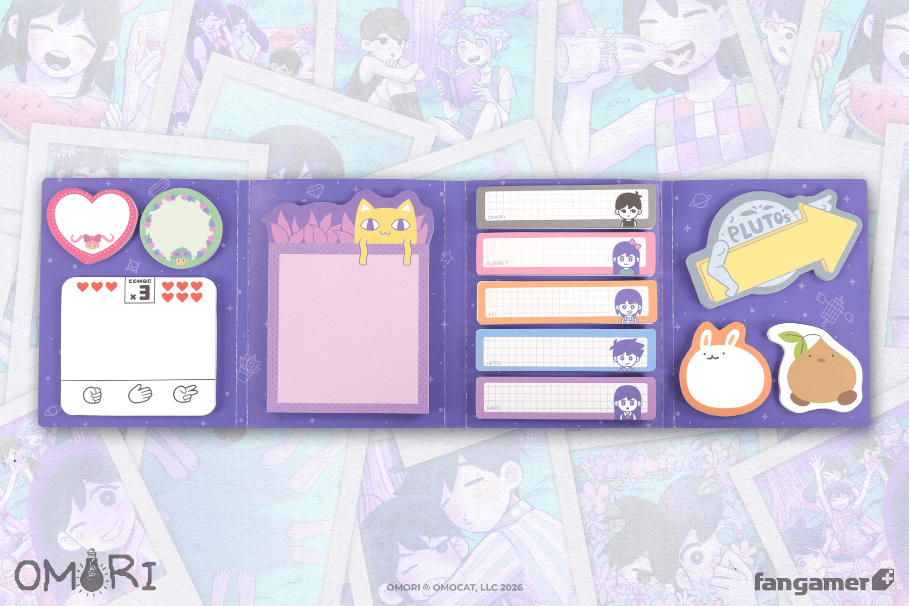 OMORI Sticky Note Booklet