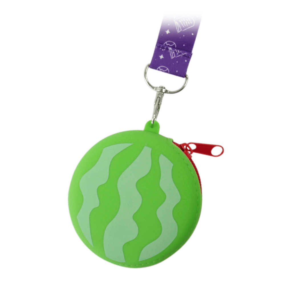 Watermelon Pouch and Lanyard