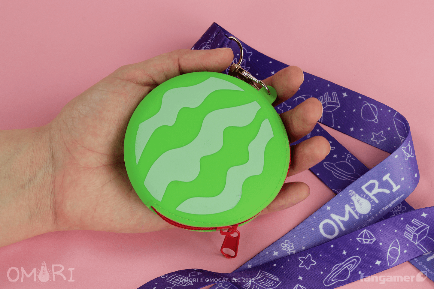 Watermelon Pouch and Lanyard