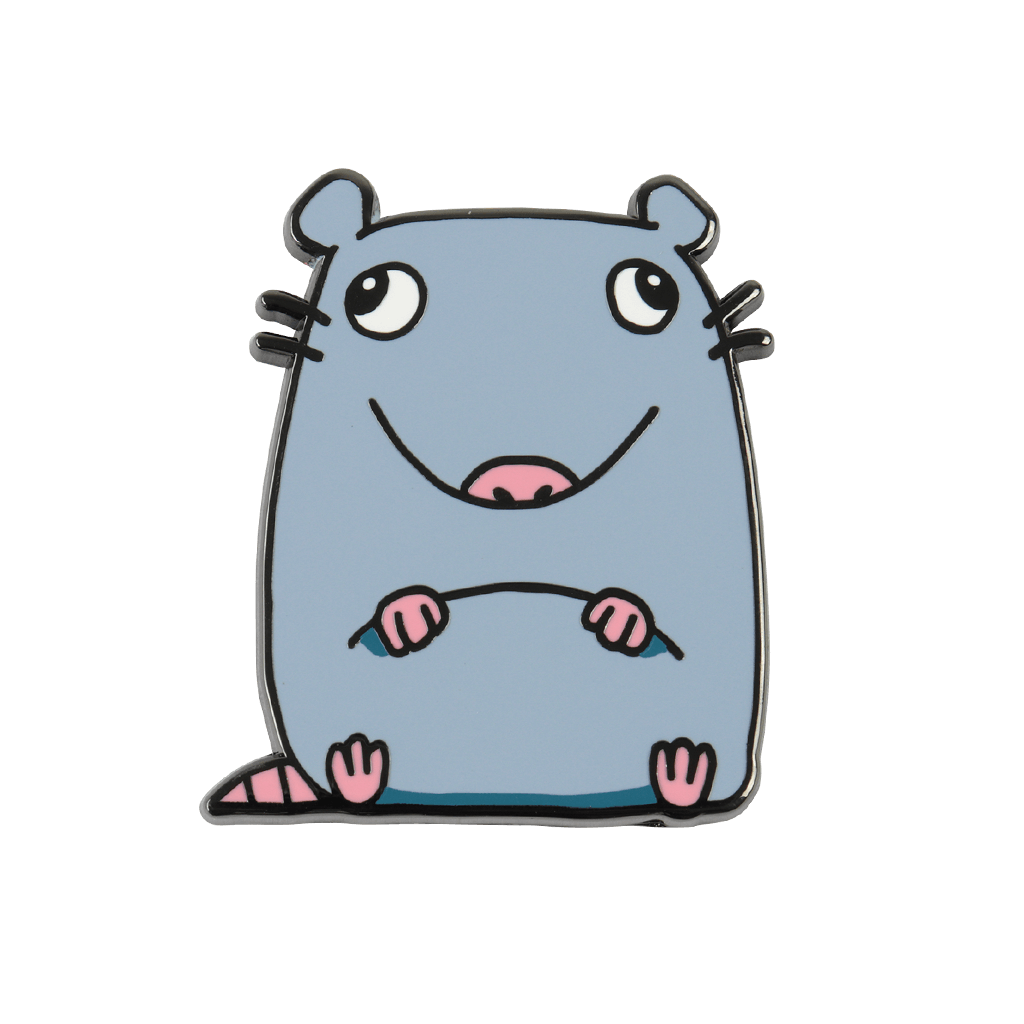 Brick the Rat Pin