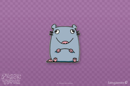 Brick the Rat Pin