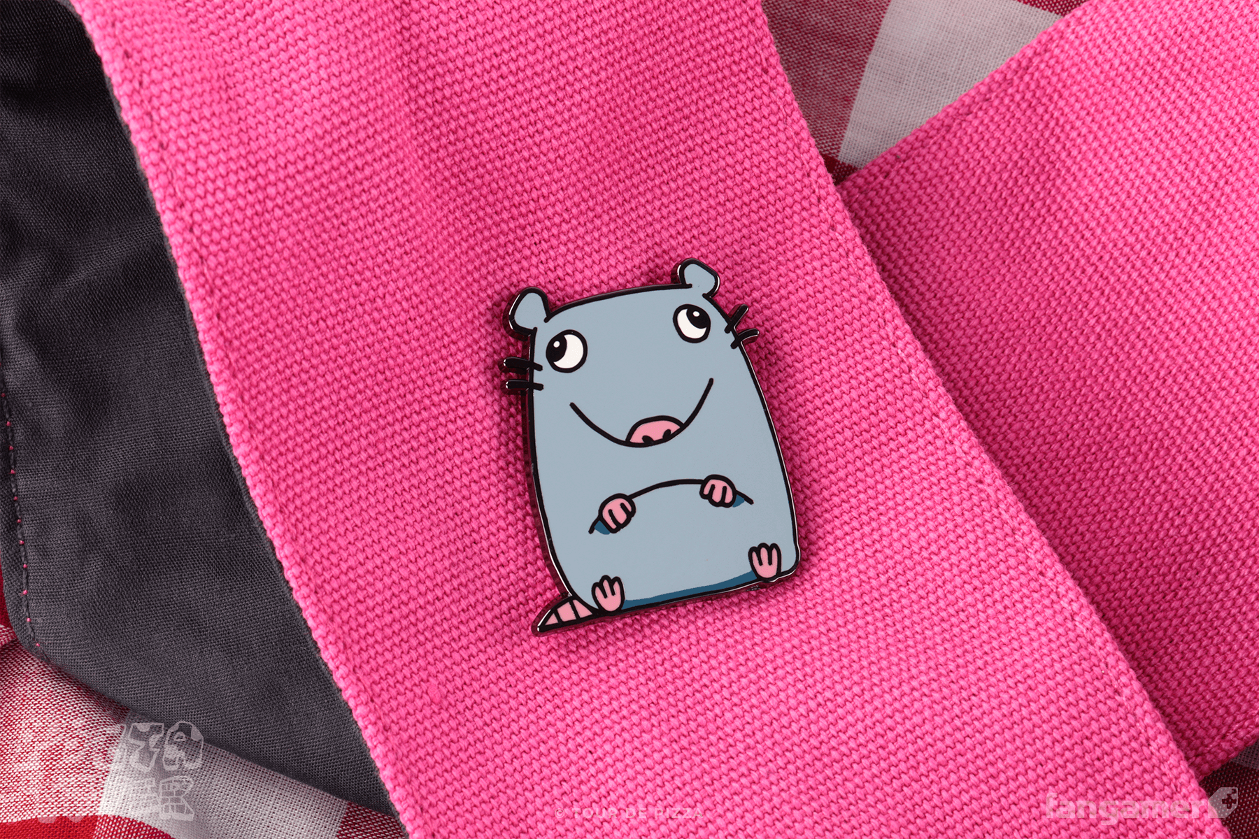 Brick the Rat Pin