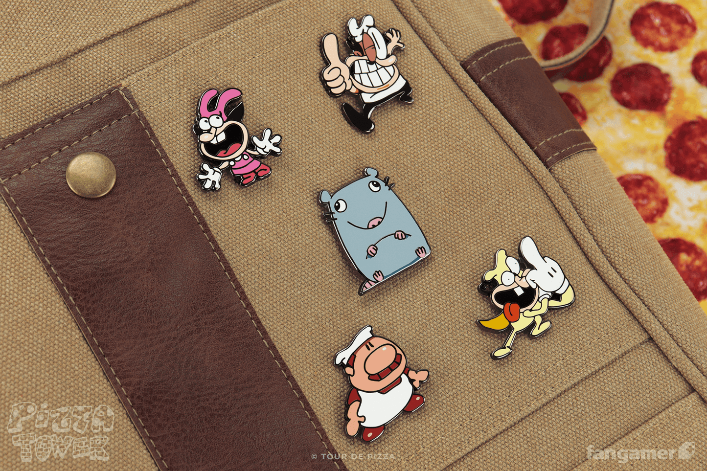 Pizza Tower Pin Combo