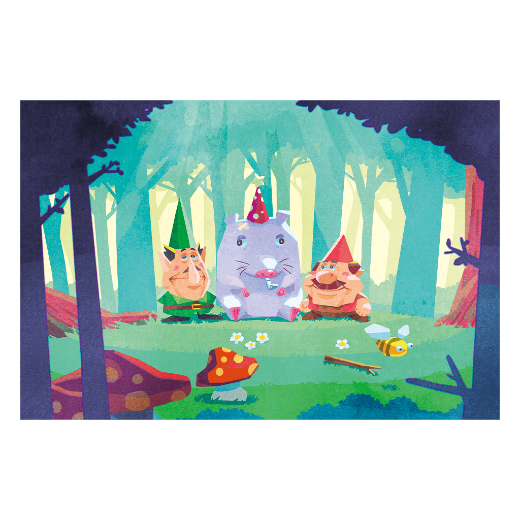 Gnome Forest Poster