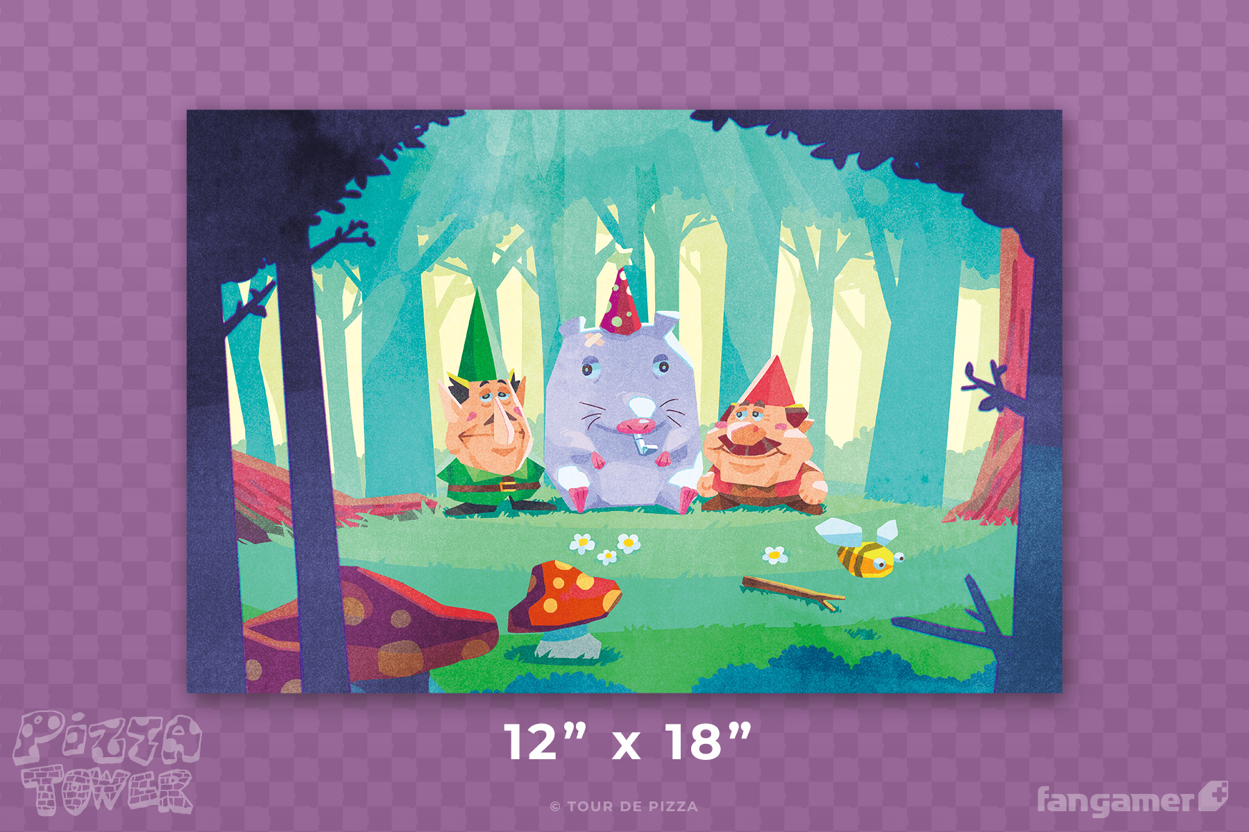 Gnome Forest Poster