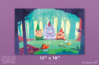 Gnome Forest Poster