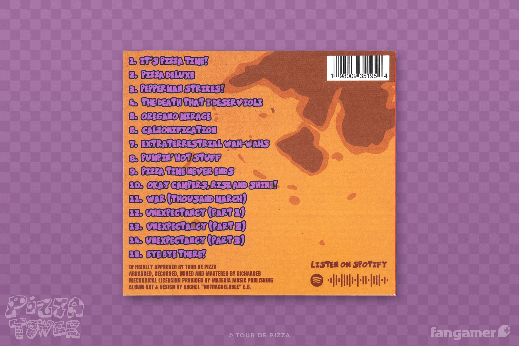 RichaadEB's Pizza Supreme CD