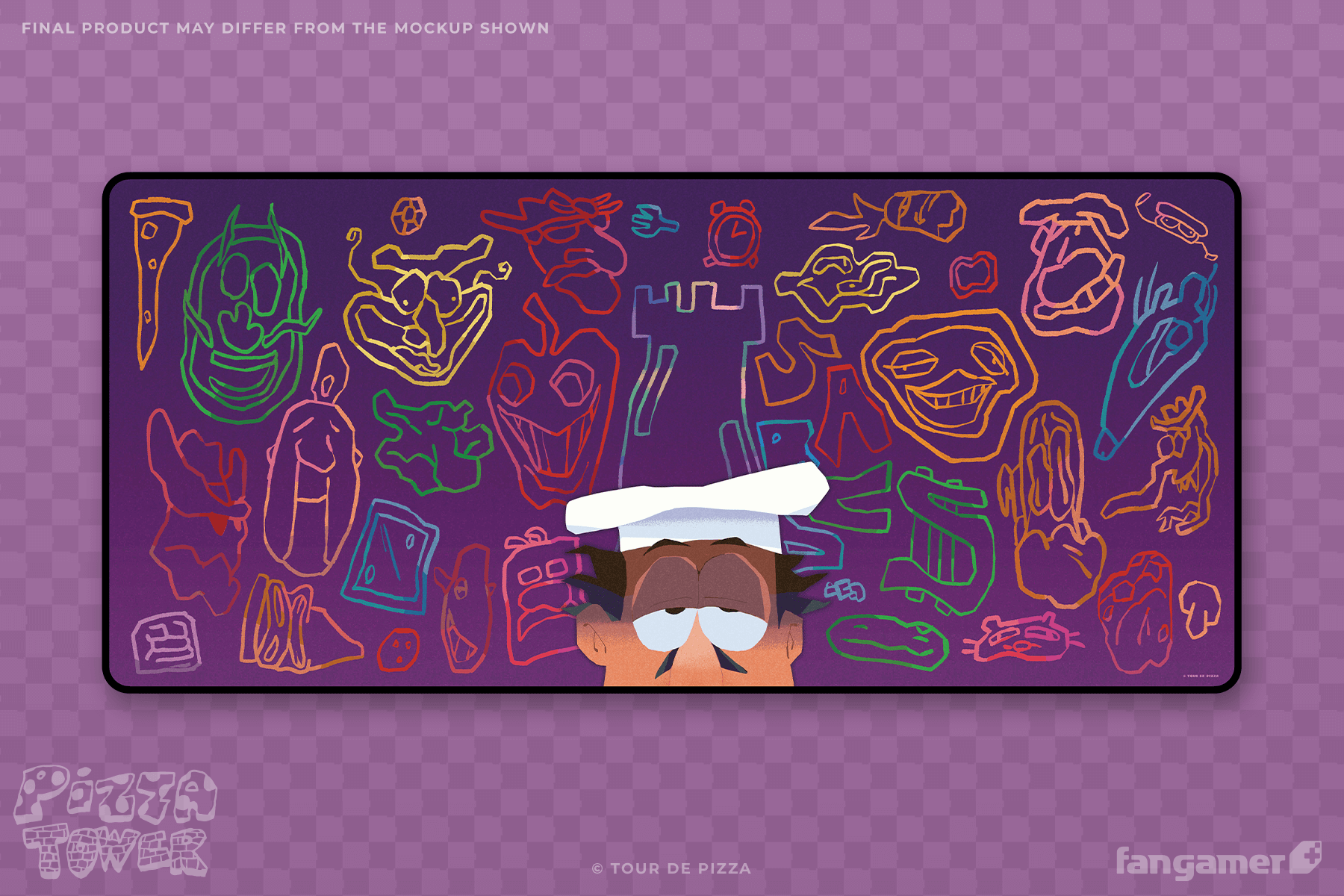 Very Cheflike Desk Mat