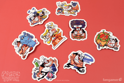 Pizza Tower Sticker Set