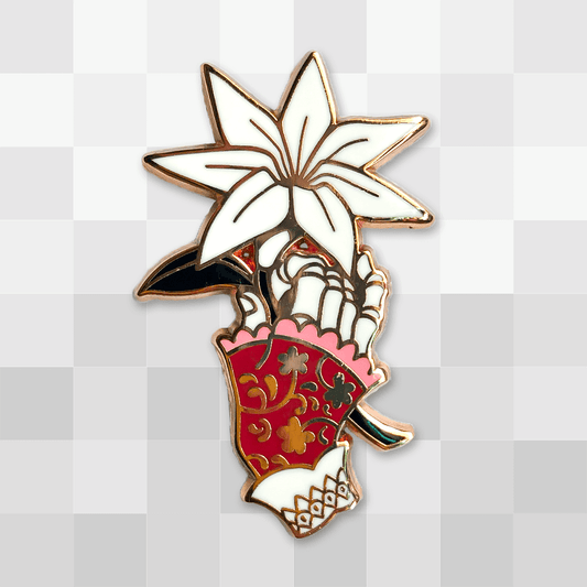 Plain Doll Hand Pin