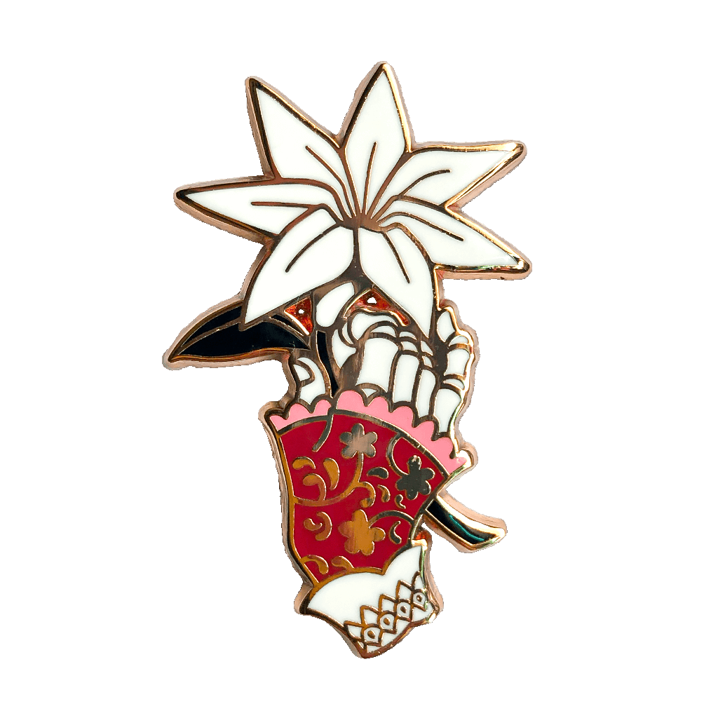 Plain Doll Hand Pin