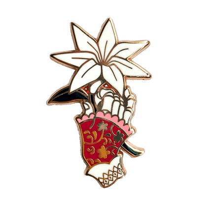 Plain Doll Hand Pin