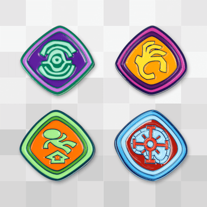 Psychonauts 2 Merit Badge Pin Set 2