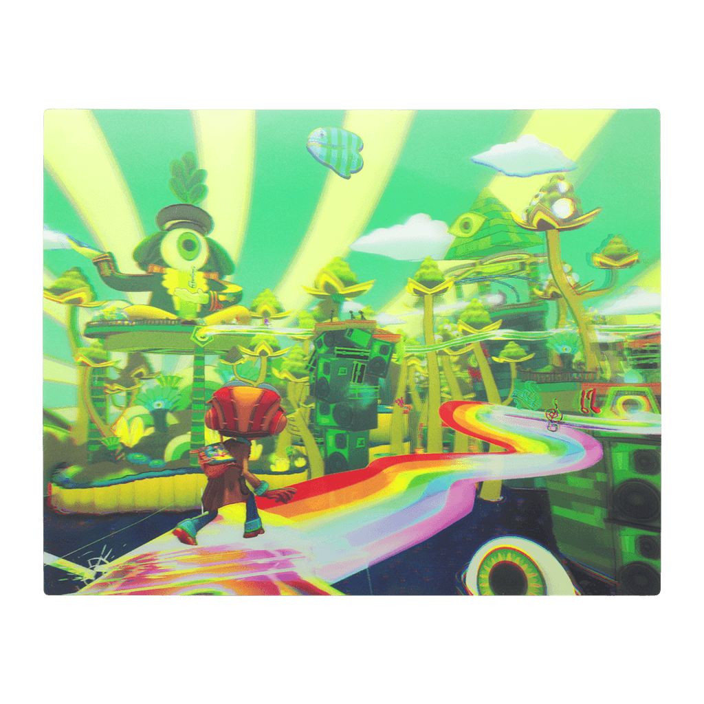 Eye Shrine Lenticular Print