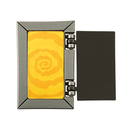 Psycho-Portal Hinged Lenticular Pin