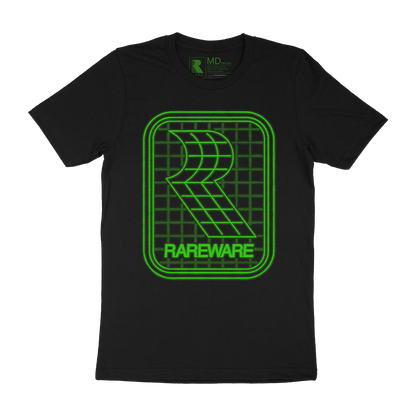 Wireframe Retro Logo