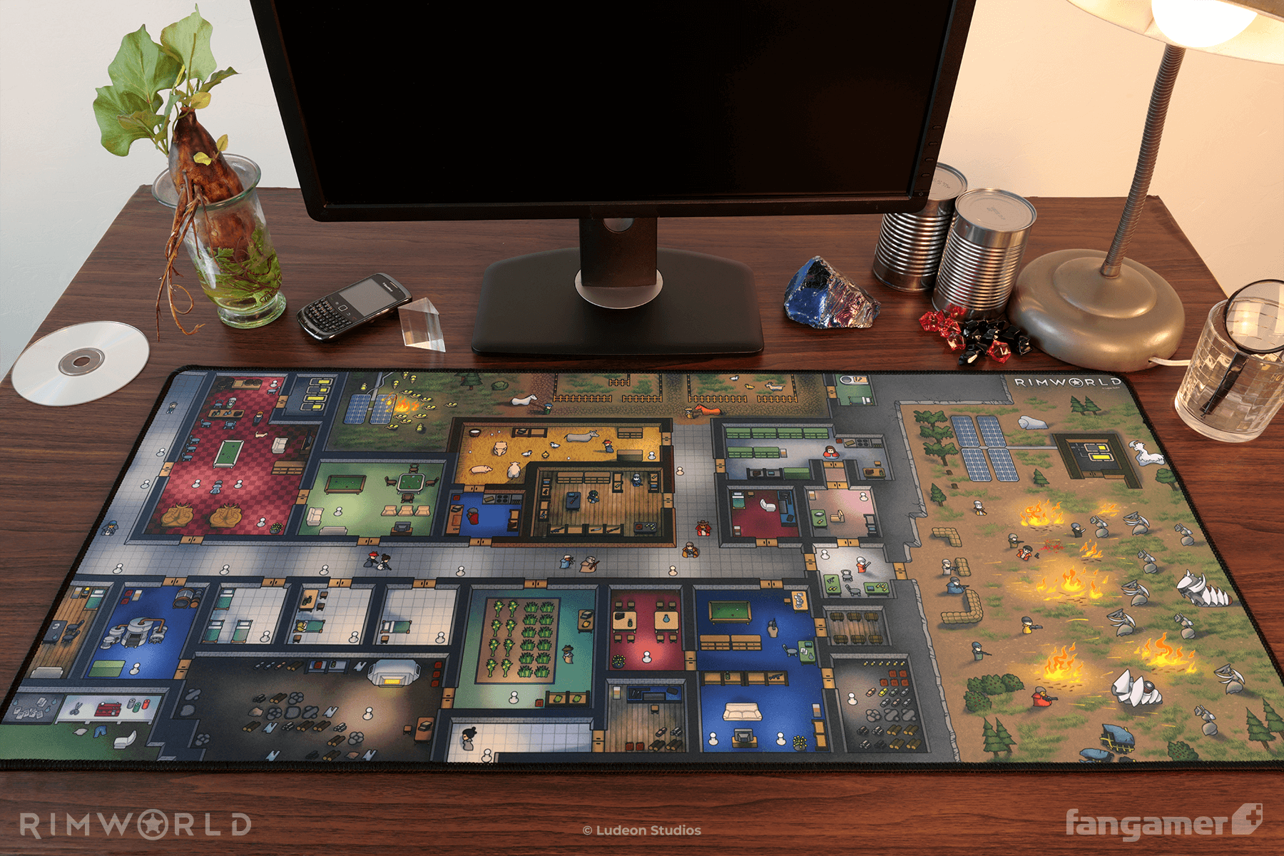 Home Base Desk Mat