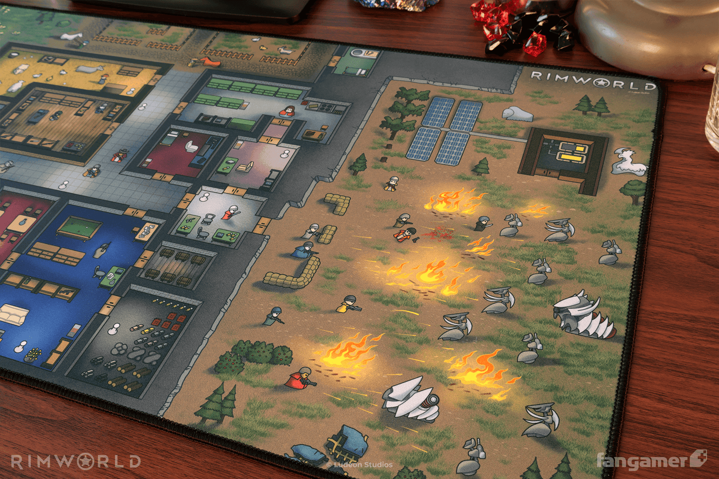 Home Base Desk Mat