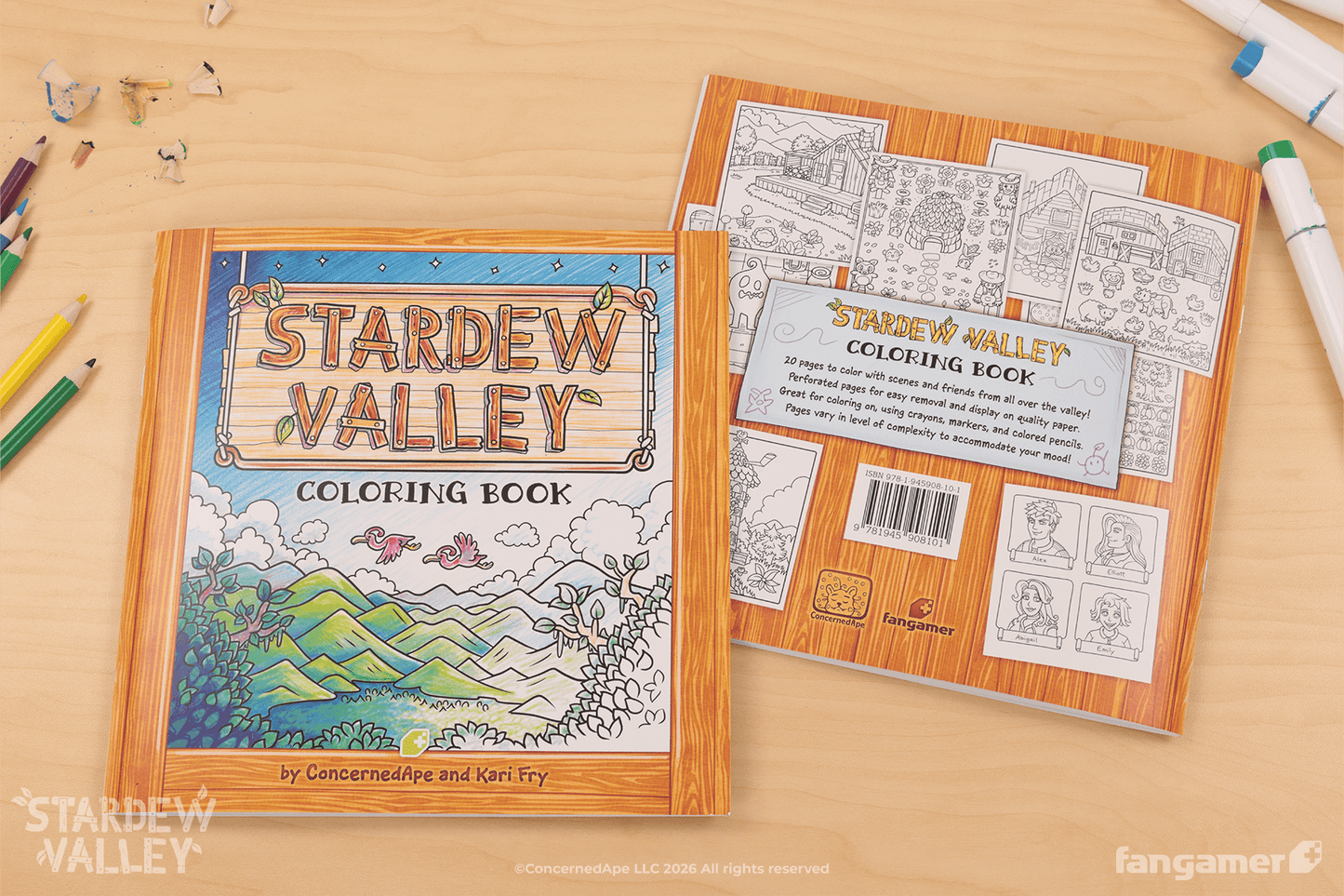 Stardew Valley Coloring Book