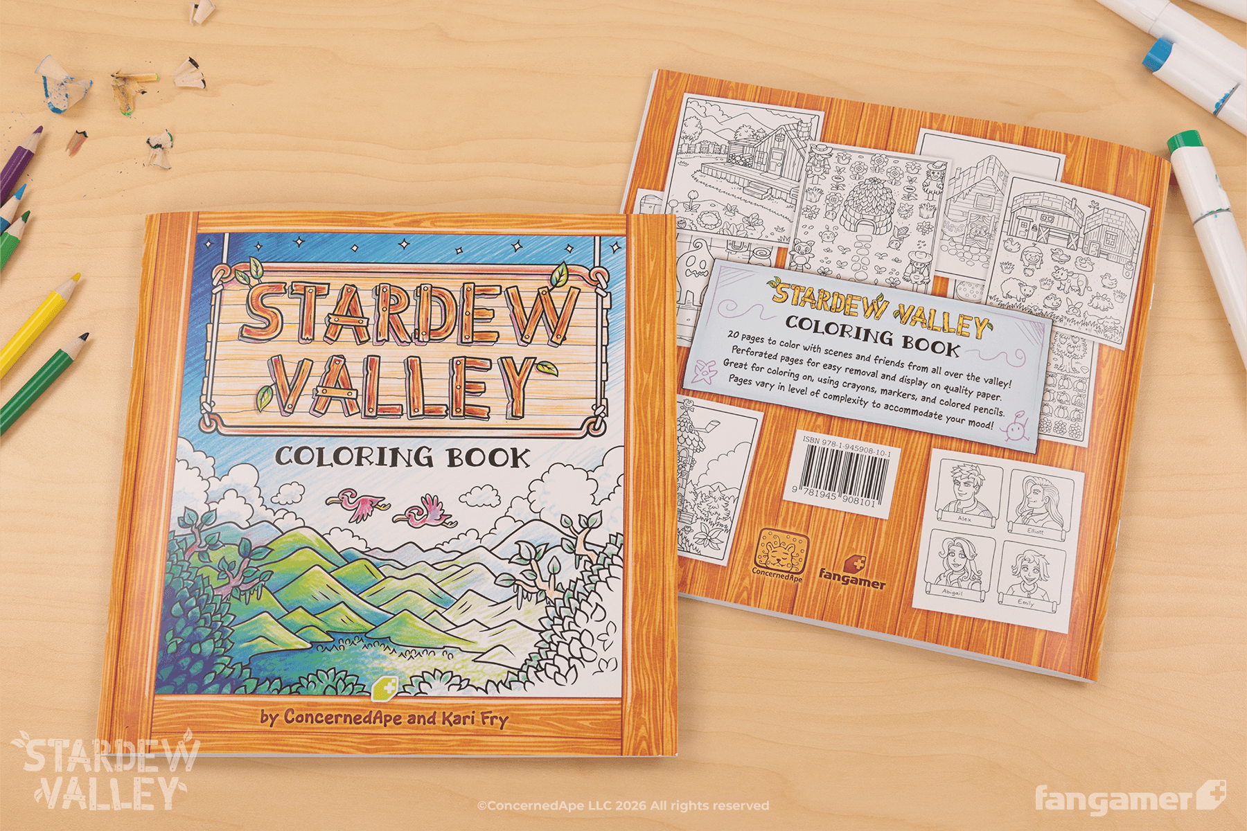 Stardew Valley Coloring Book