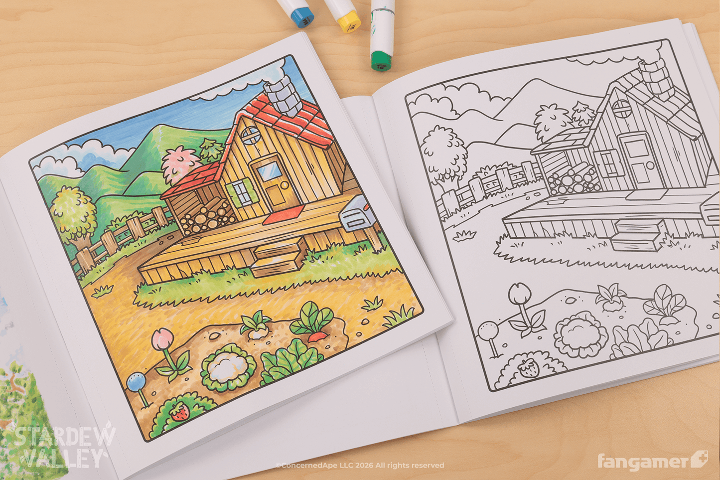 Stardew Valley Coloring Book