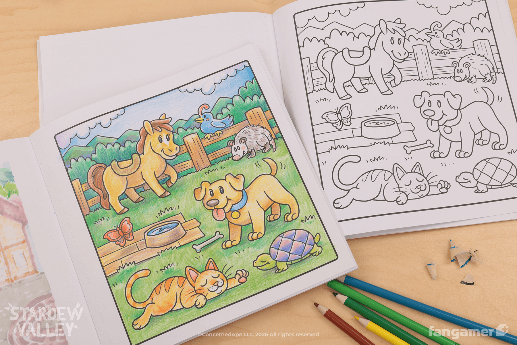 Stardew Valley Coloring Book