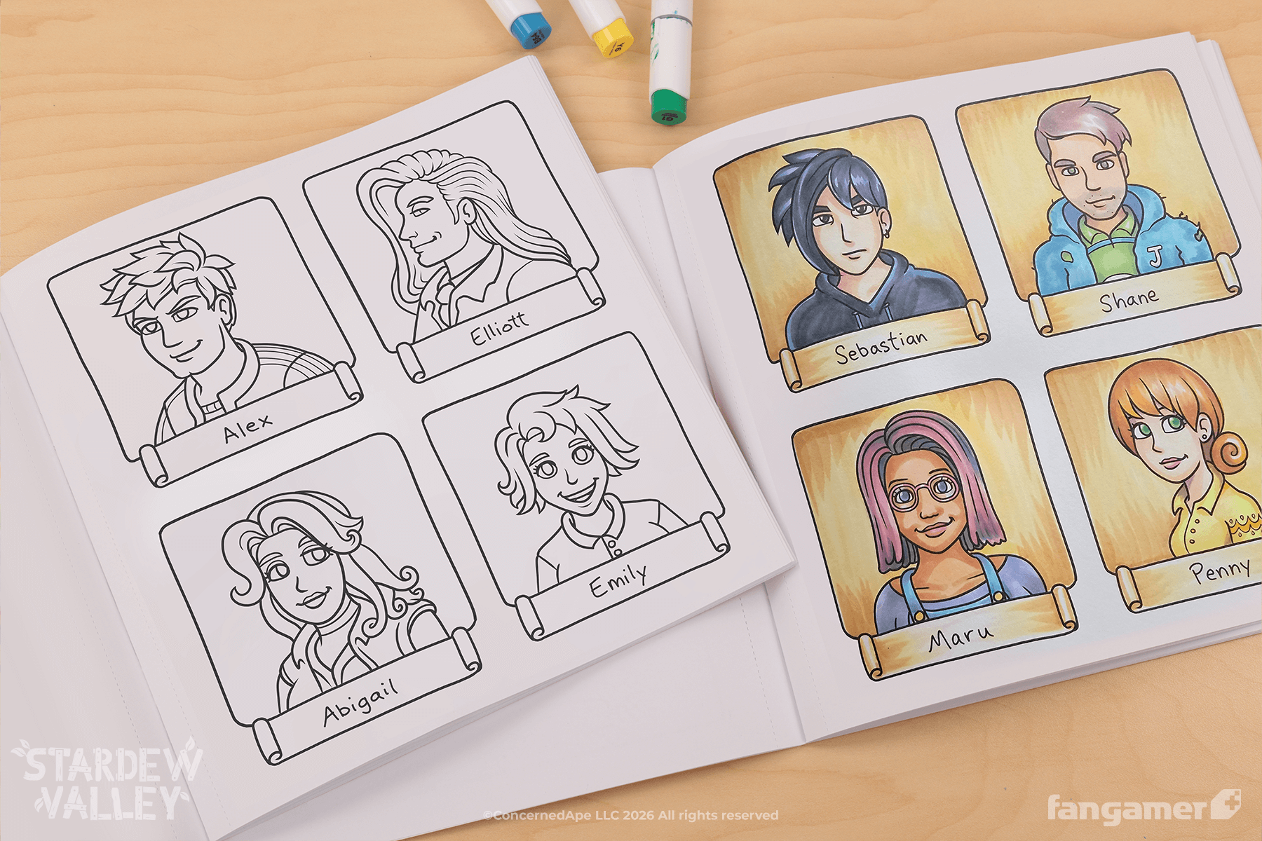 Stardew Valley Coloring Book