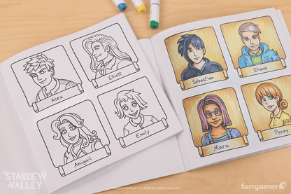 Stardew Valley Coloring Book