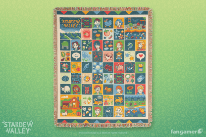 Farmhouse Patchwork Throw Blanket