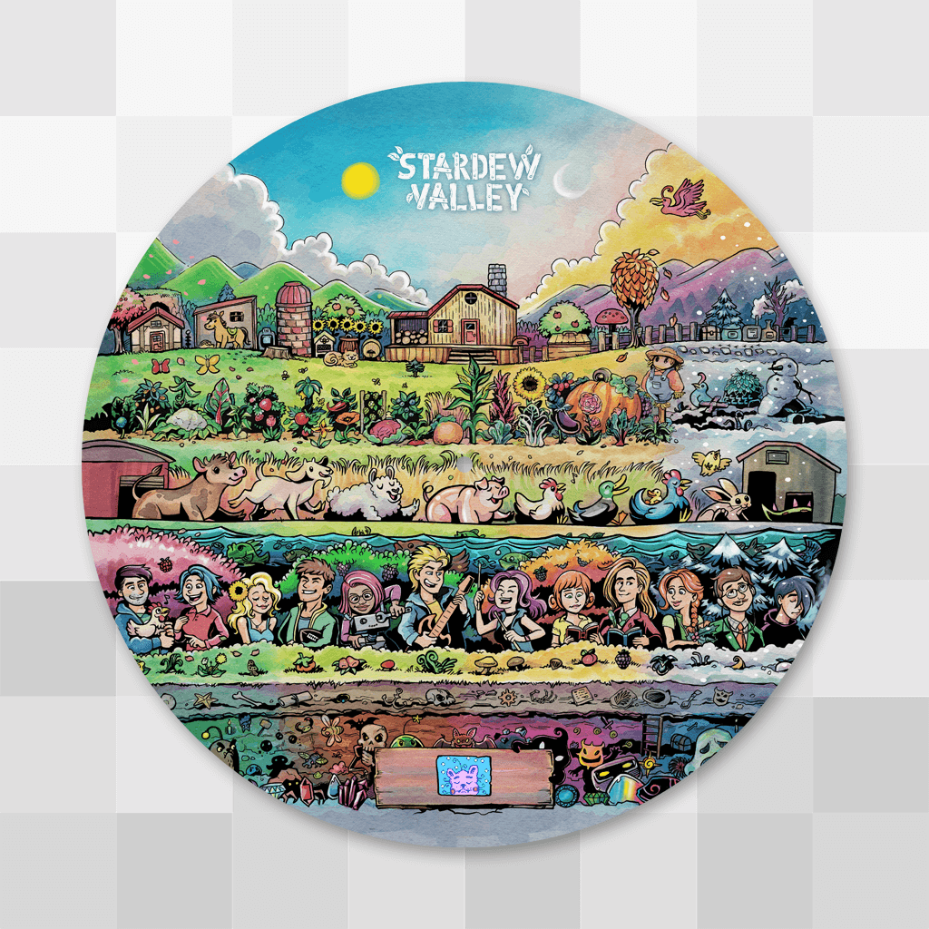 Stardew Valley Vinyl Slipmat