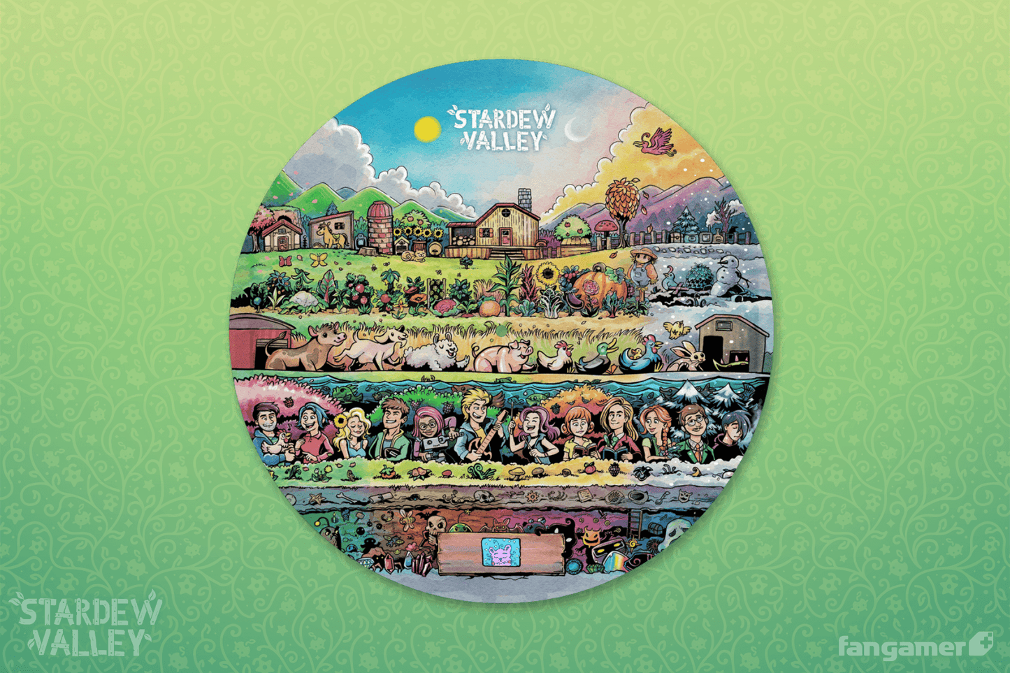 Stardew Valley Vinyl Slipmat