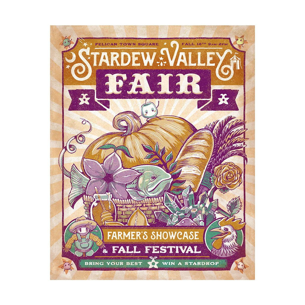 Stardew Valley Fair Poster
