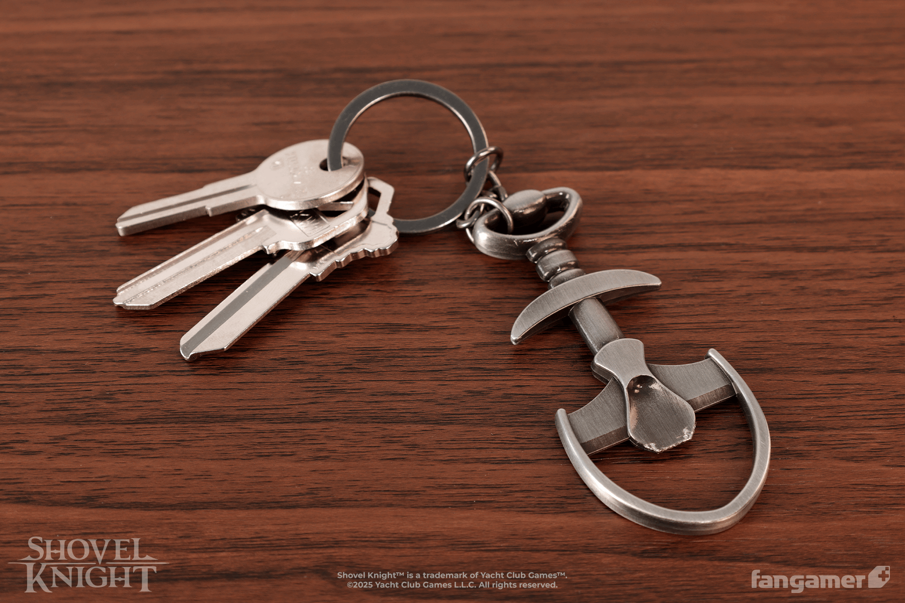 Shovel Knight Bottle Opener Keychain