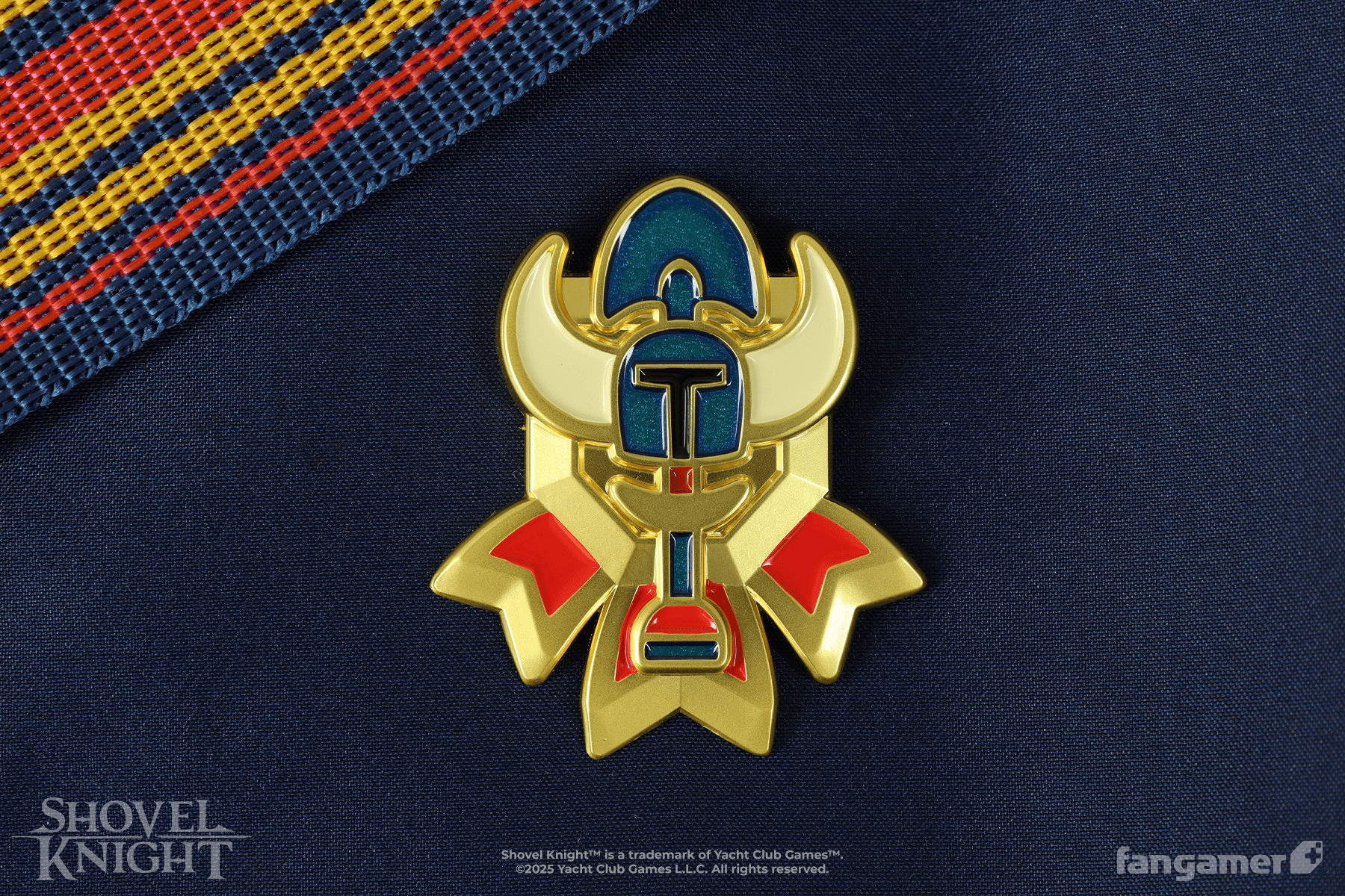Shovel Knight Die Cast Celebration Pin