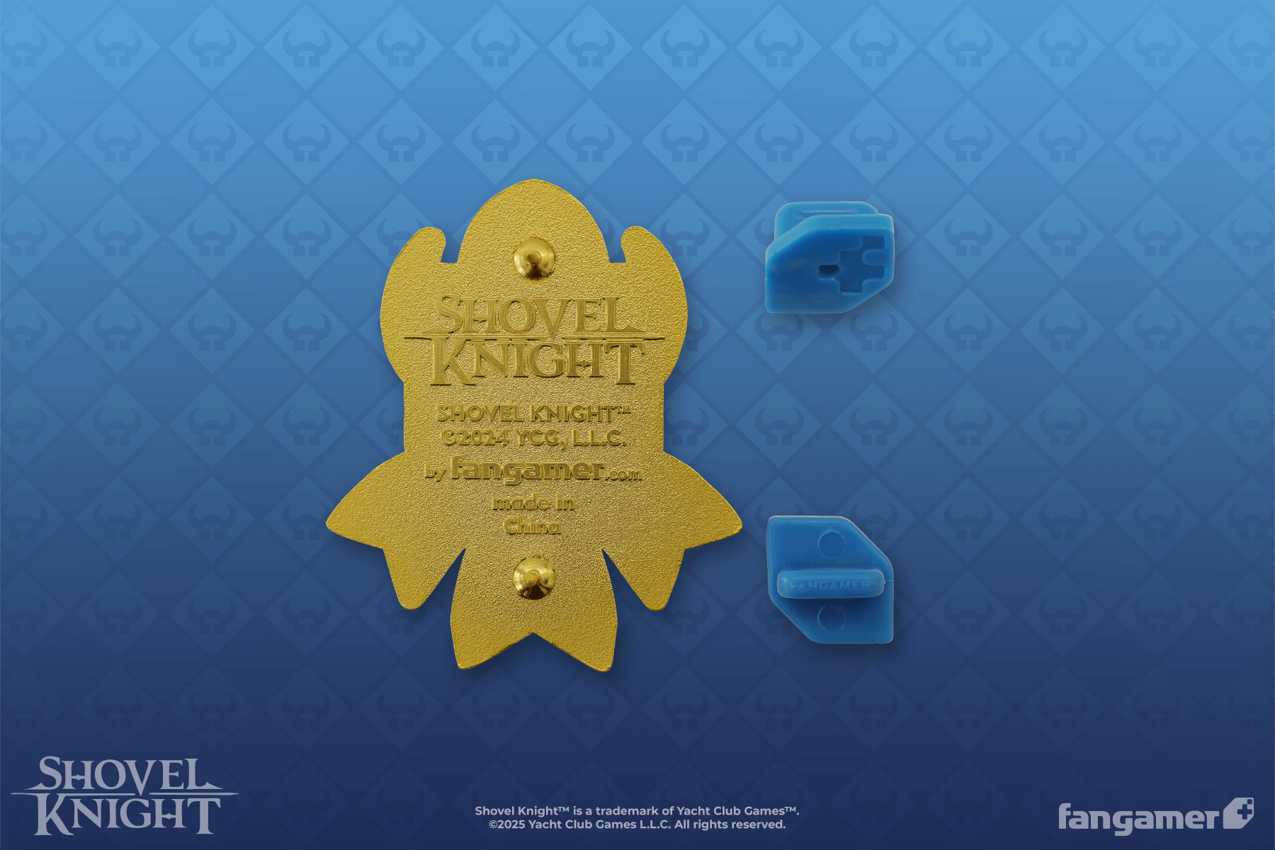 Shovel Knight Die Cast Celebration Pin