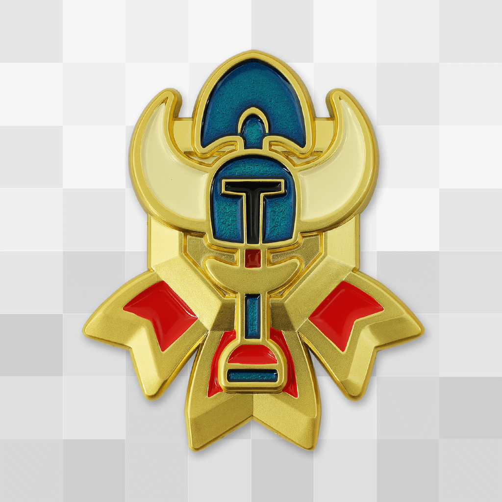 Shovel Knight Die Cast Celebration Pin
