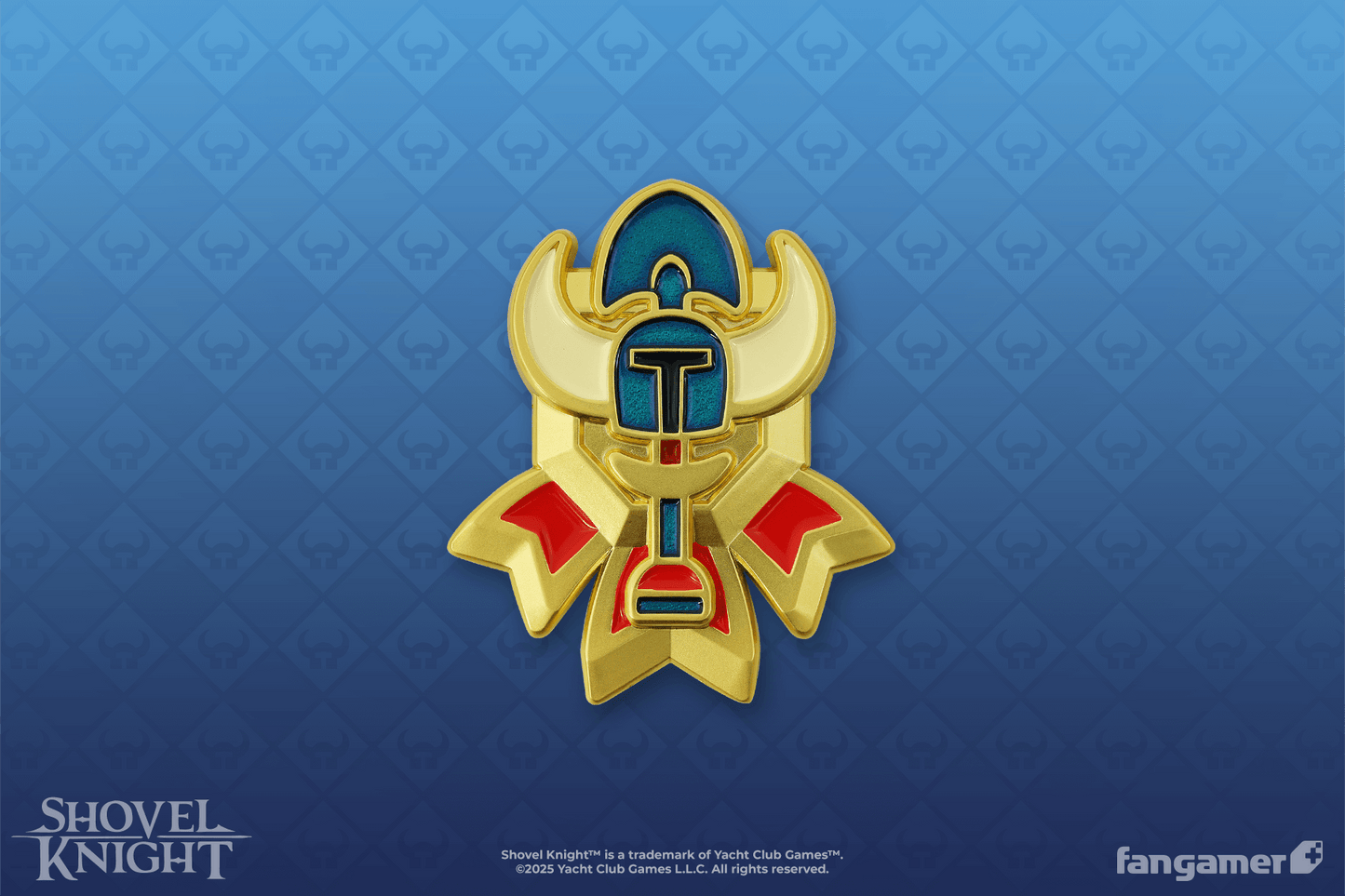 Shovel Knight Die Cast Celebration Pin