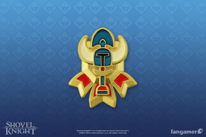Shovel Knight Die Cast Celebration Pin