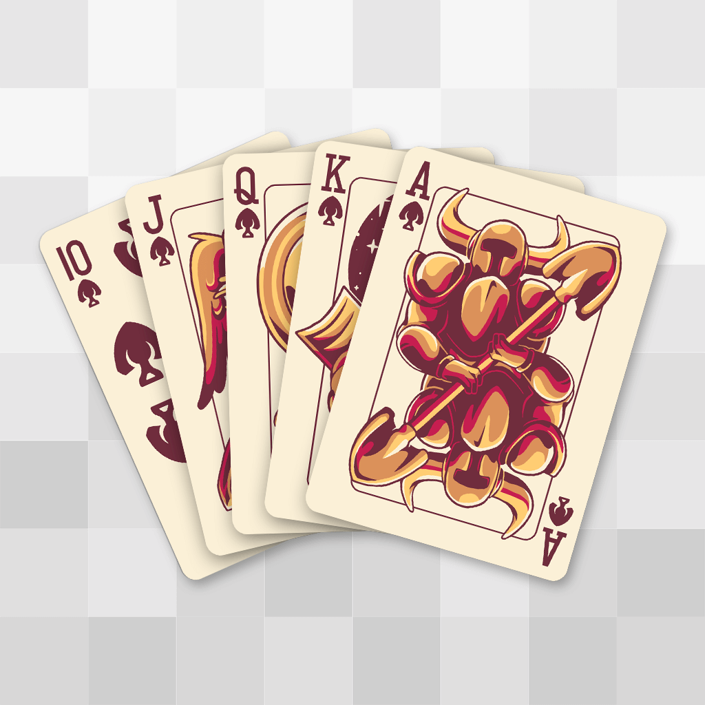 Shovel Knight Playing Cards (Gold Edition)
