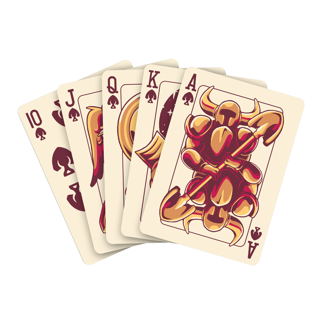 Shovel Knight Playing Cards (Gold Edition)