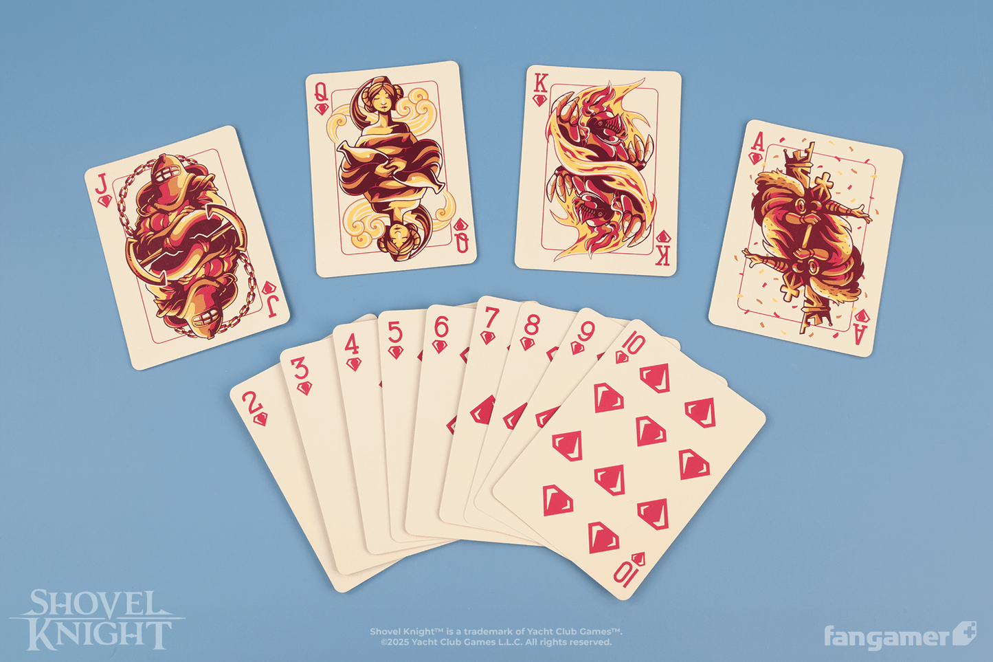 Shovel Knight Playing Cards (Gold Edition)
