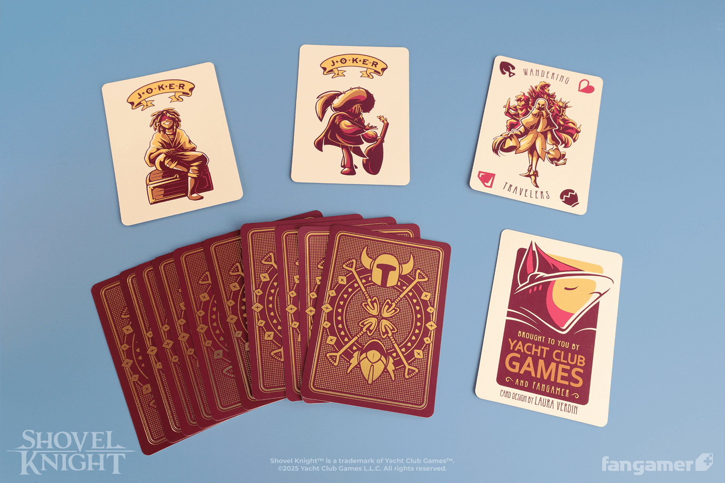 Shovel Knight Playing Cards (Gold Edition)