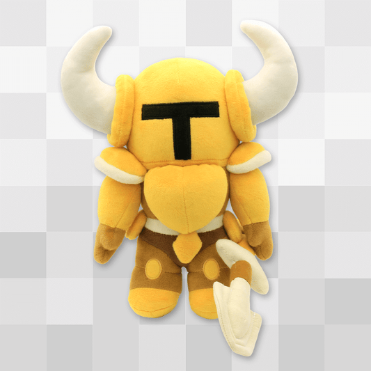 Gold Shovel Knight Plush